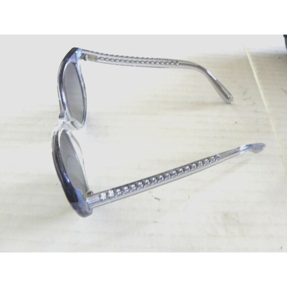 Coach HC8321  Transparent Blue Ombre Women's Sunglasses 55mm - Picture 2 of 4